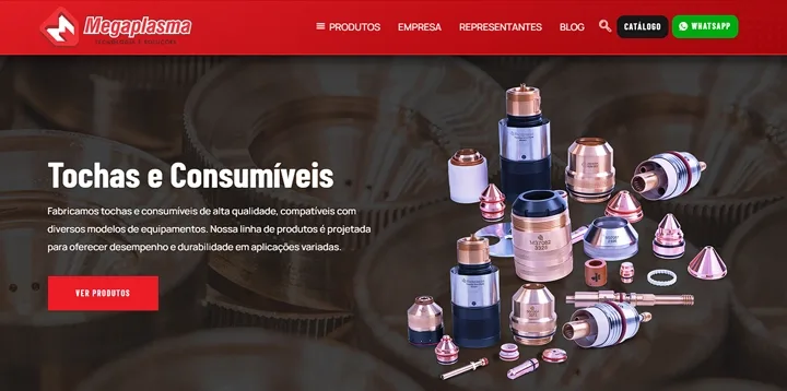 Megaplasma — Site + Sistemas